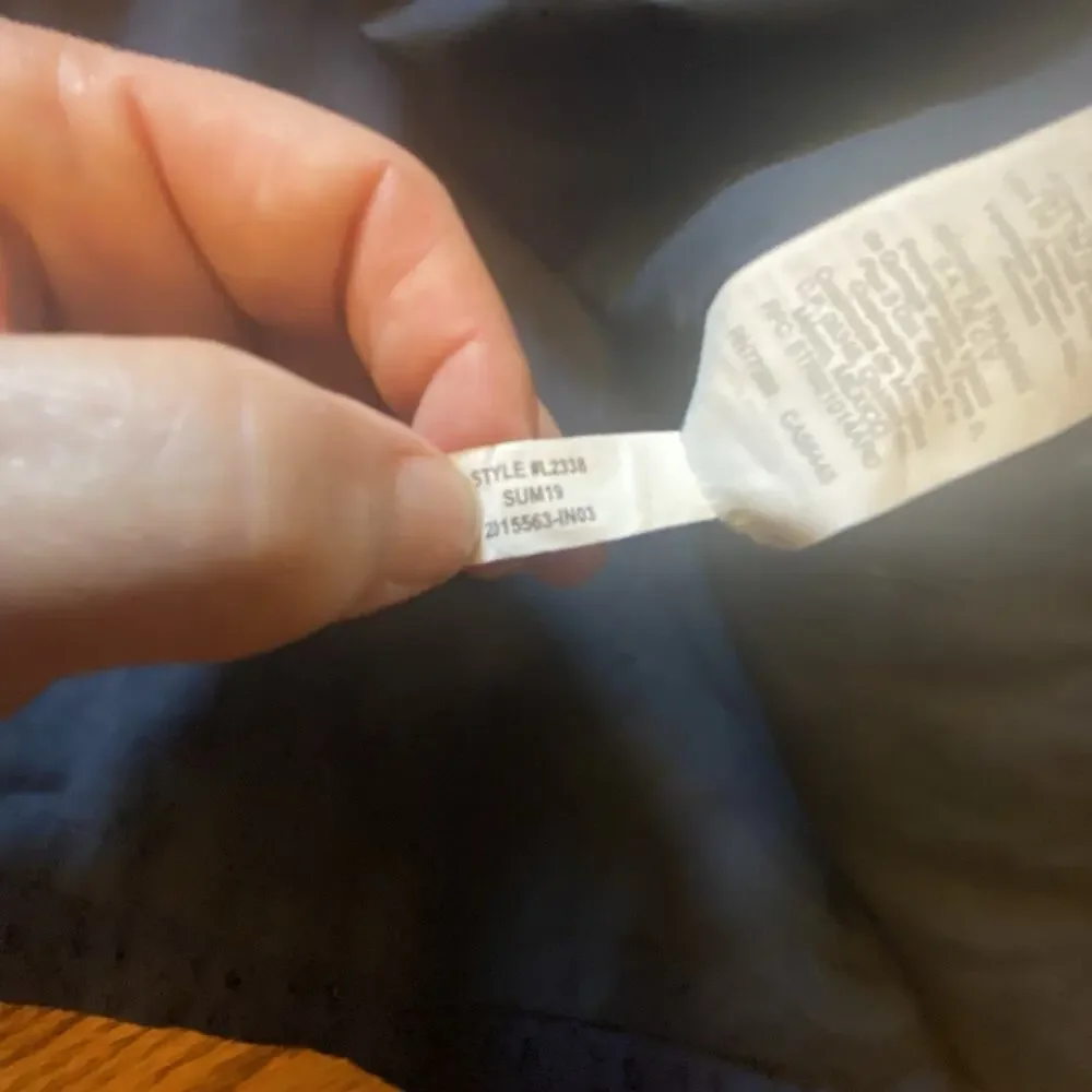 J. Crew Navy Blue Eyelet Shirt Dress Size 8 Sleeveless Summer Fit & Flare - Picture 16 of 16